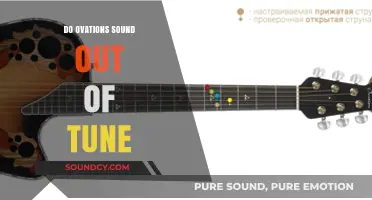 Why Ovations Sound Out of Tune