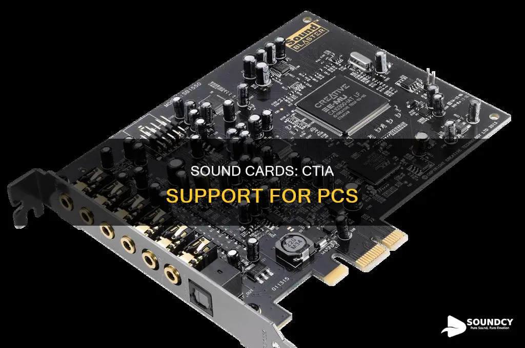 do pc sound cards support ctia