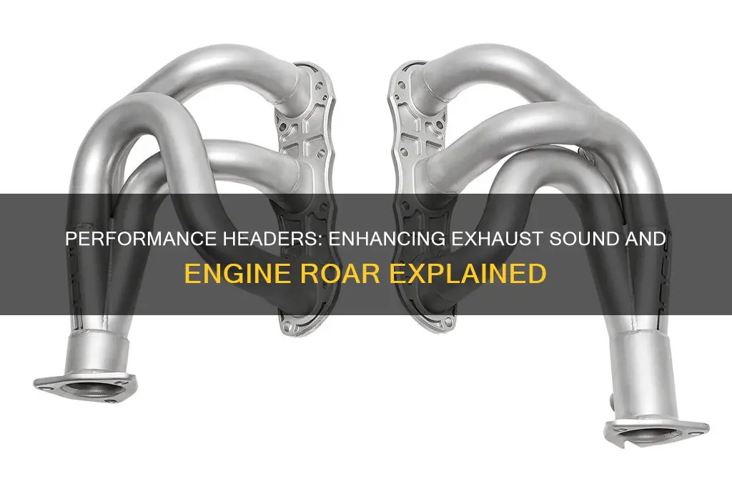 do performance headers increase sound