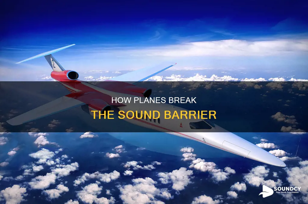 do planes break the sound barrier