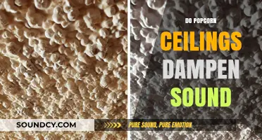 Popcorn Ceilings: Effective Sound Dampening or Just a Textured Myth?