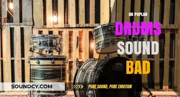 Do Poplar Drums Sound Bad? Debunking Myths and Exploring Tone
