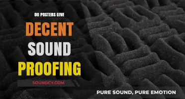 Do Posters Provide Soundproofing?