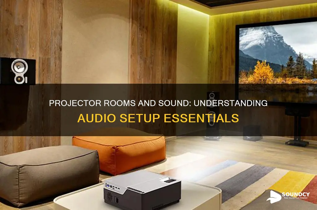 do projector rooms have sound