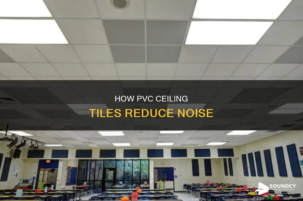 do pvc ceiling tiles absorb sound