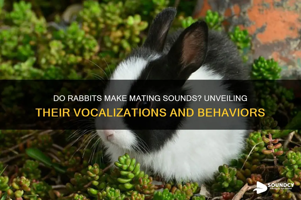 do rabbits make mating sounds