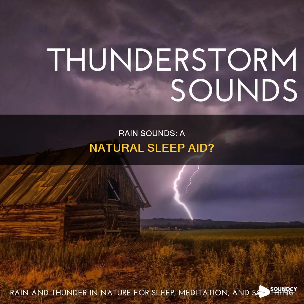 do rain sounds help you sleep