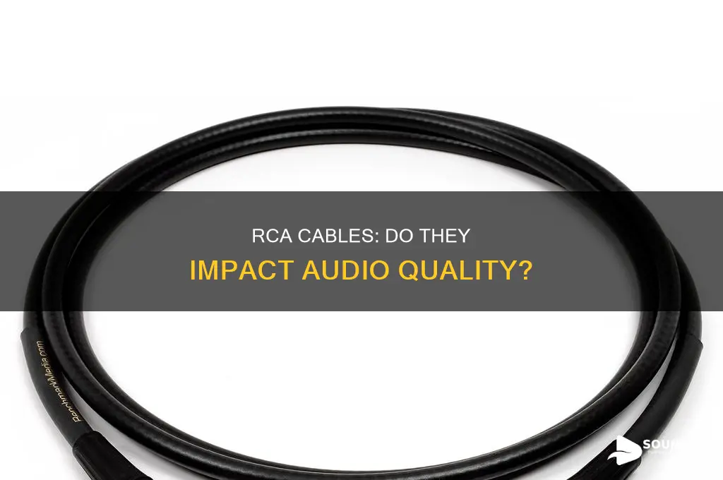 do rca cables affect sound quality