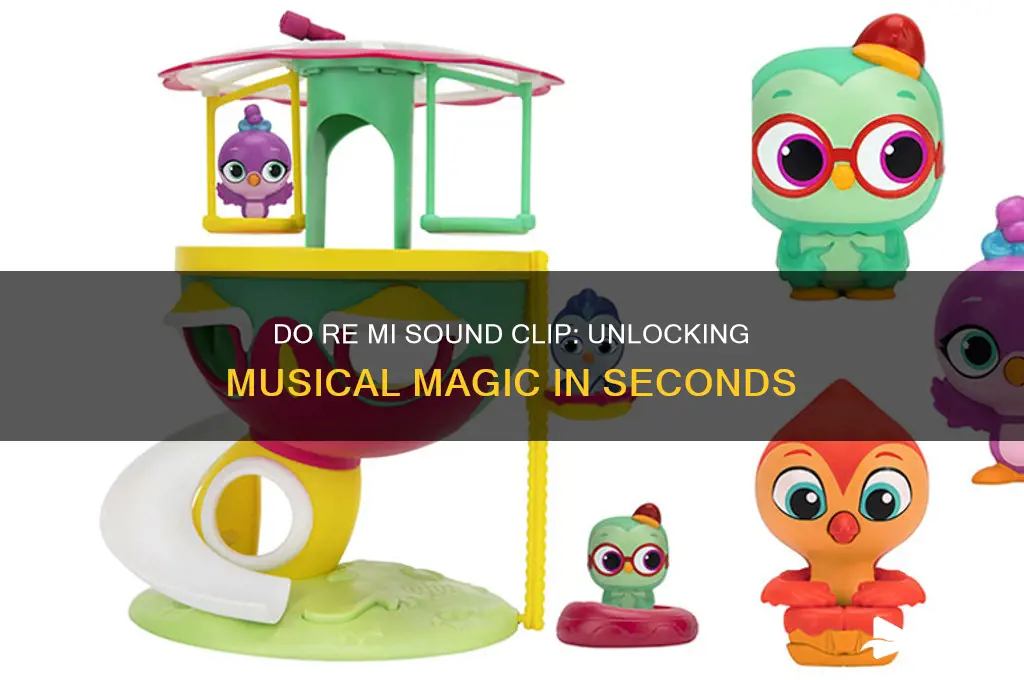 do re mi sound clip