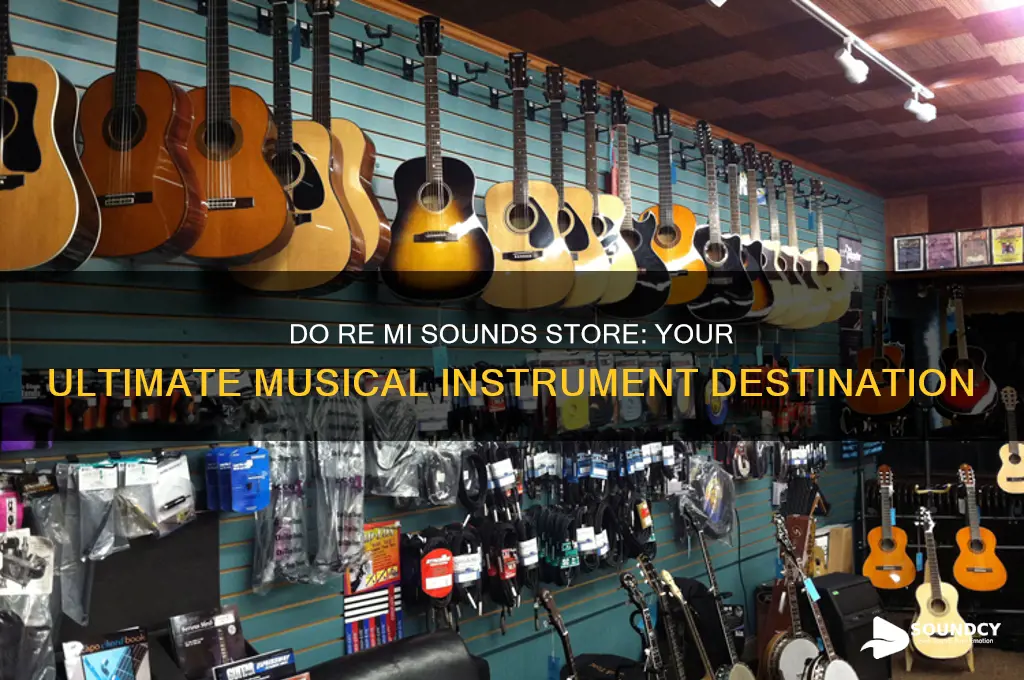 do re mi sounds store