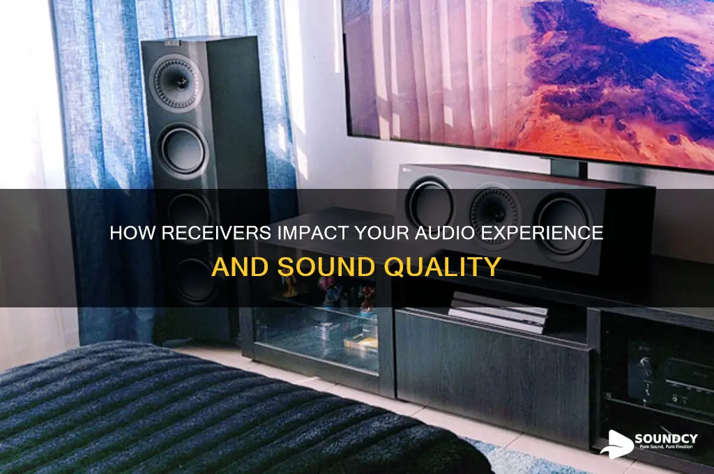 do receivers affect sound quality