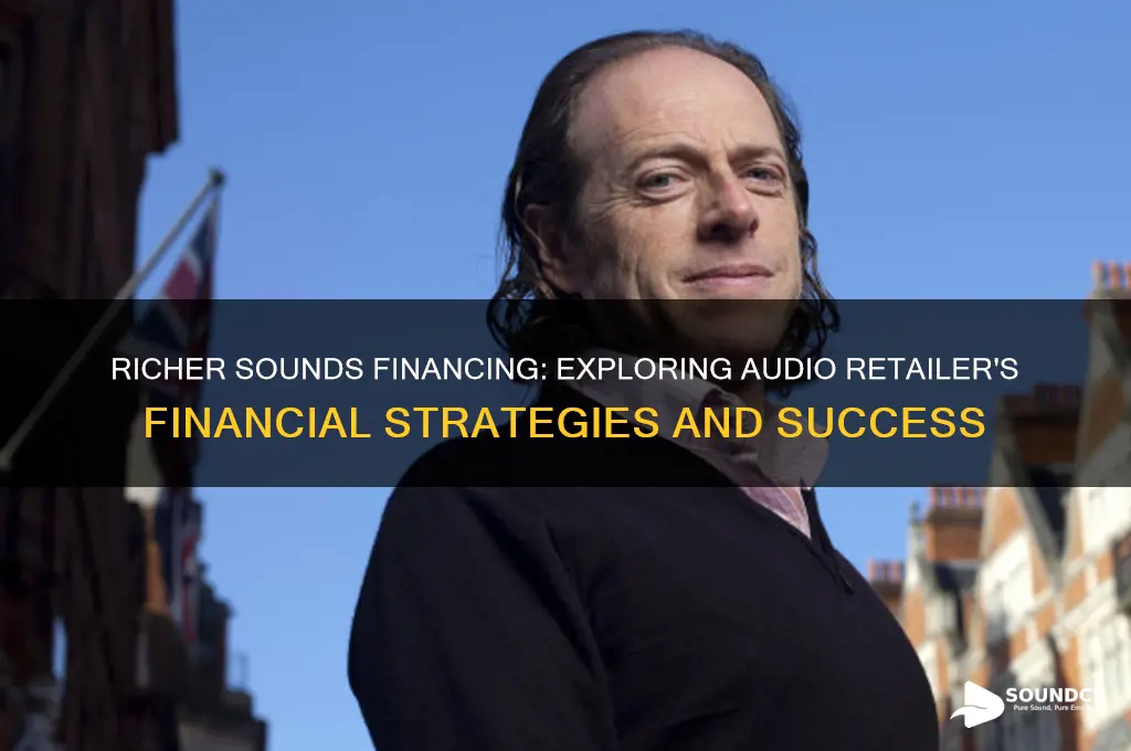 do richer sounds do finance