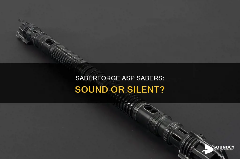 do saberforge asp sabers have sound
