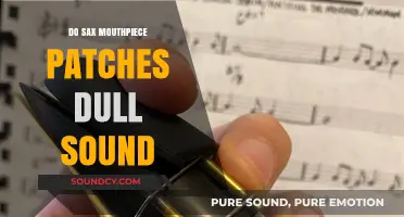 Mouthpiece Patches: Do They Affect a Sax's Sound?