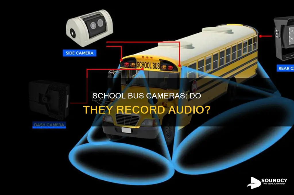 do school bus cameras have sound