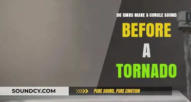 Do Sinks Gurgle Before Tornadoes? Unraveling the Myth and Science