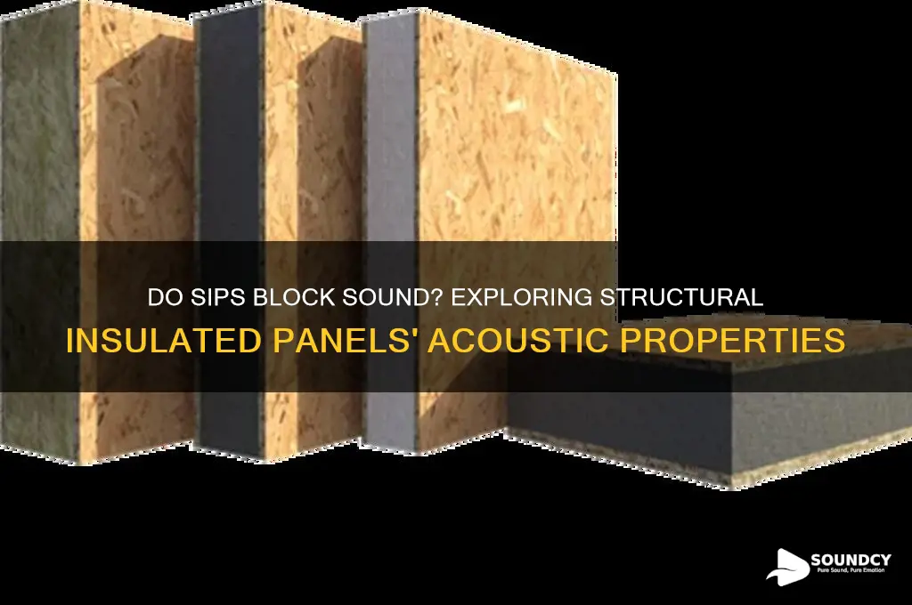 do sips block sound transmition