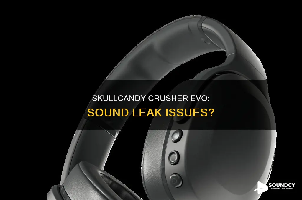 do skullcandy crusher evo leak sound