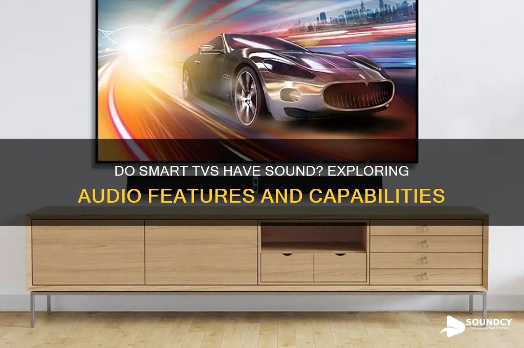 do smart tvs have sound