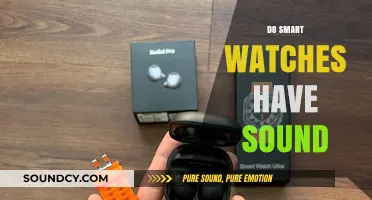 Do Smart Watches Have Sound? Exploring Audio Features and Capabilities