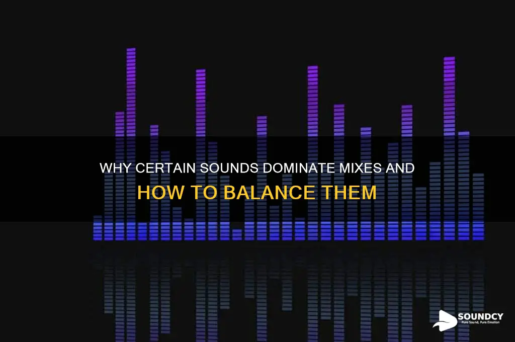 do some sounds dominate mixes