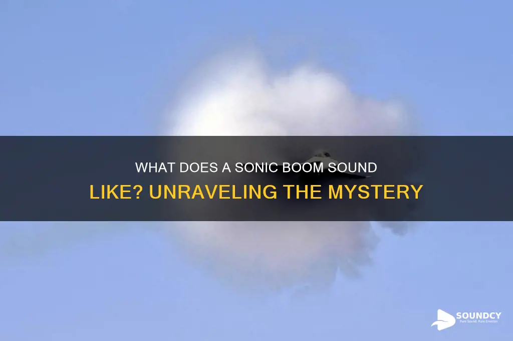 do sonic boom sound like