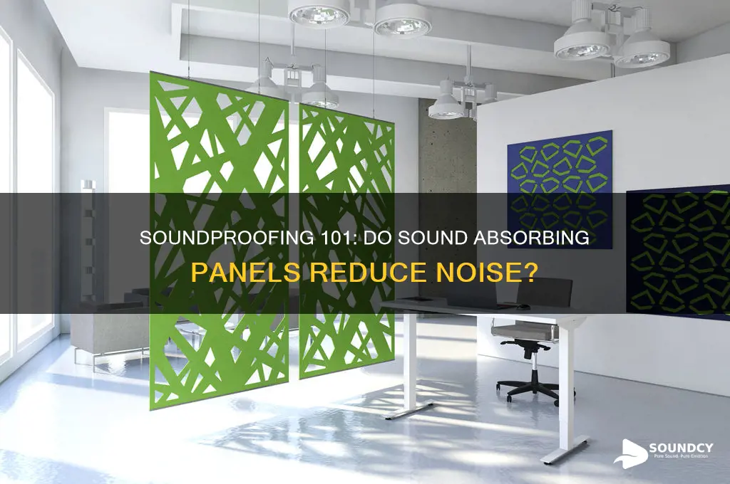 do sound absorbing panels reduce noise