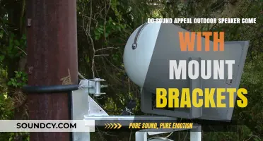 Do Sound Appeal Outdoor Speakers Include Mount Brackets? Find Out Here