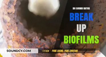 Sound Baths: Breaking Up Biofilms?