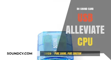 Sound Card USB: CPU Performance Boost