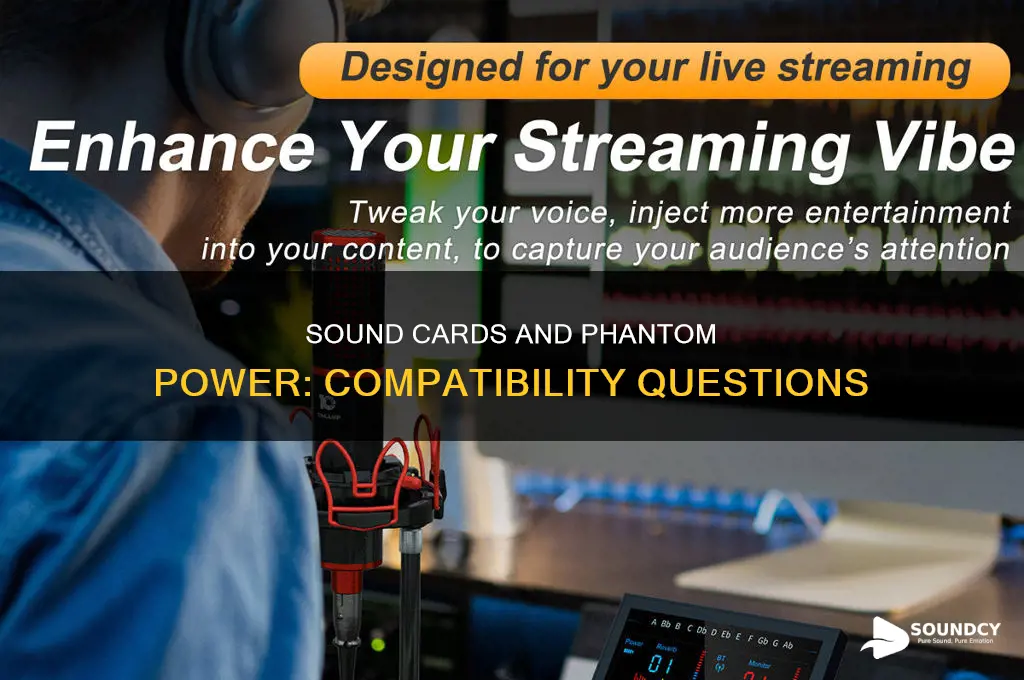 do sound cards have phantom power