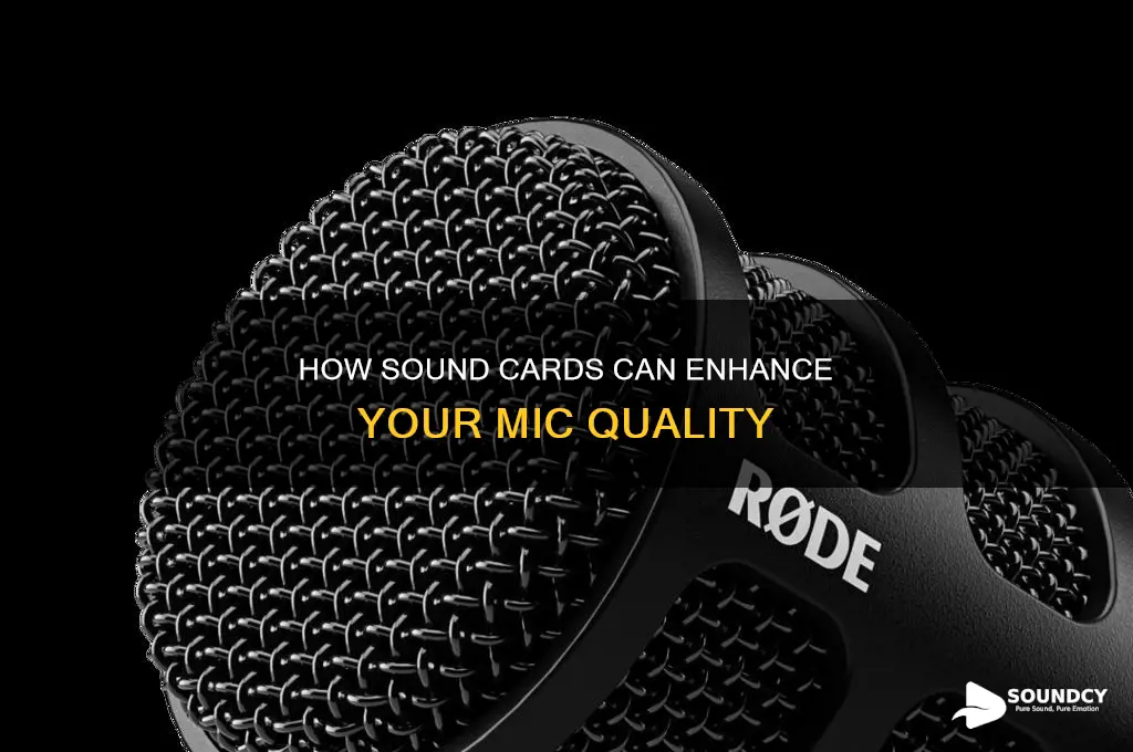 do sound cards improve mic quality