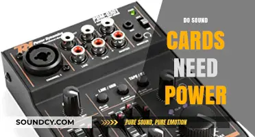 Do Sound Cards Need Power? Exploring Audio Setup Requirements