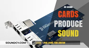 Do Sound Cards Actually Produce Sound? Unraveling the Audio Mystery