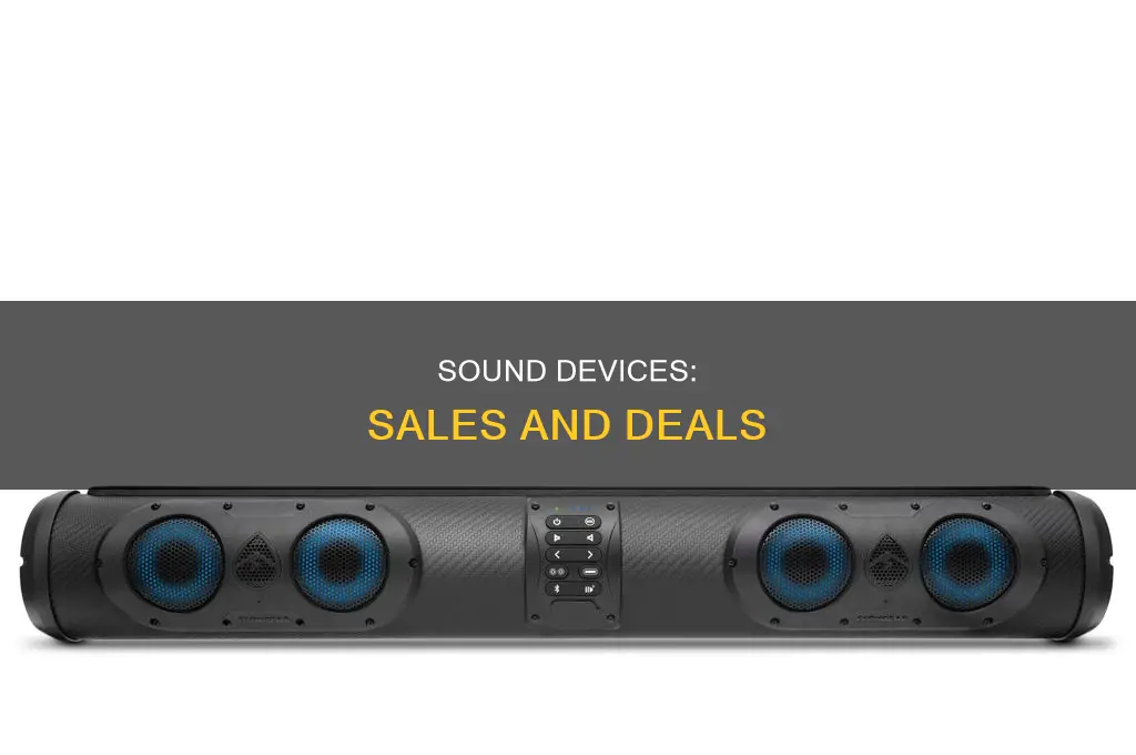 do sound devices go on sale