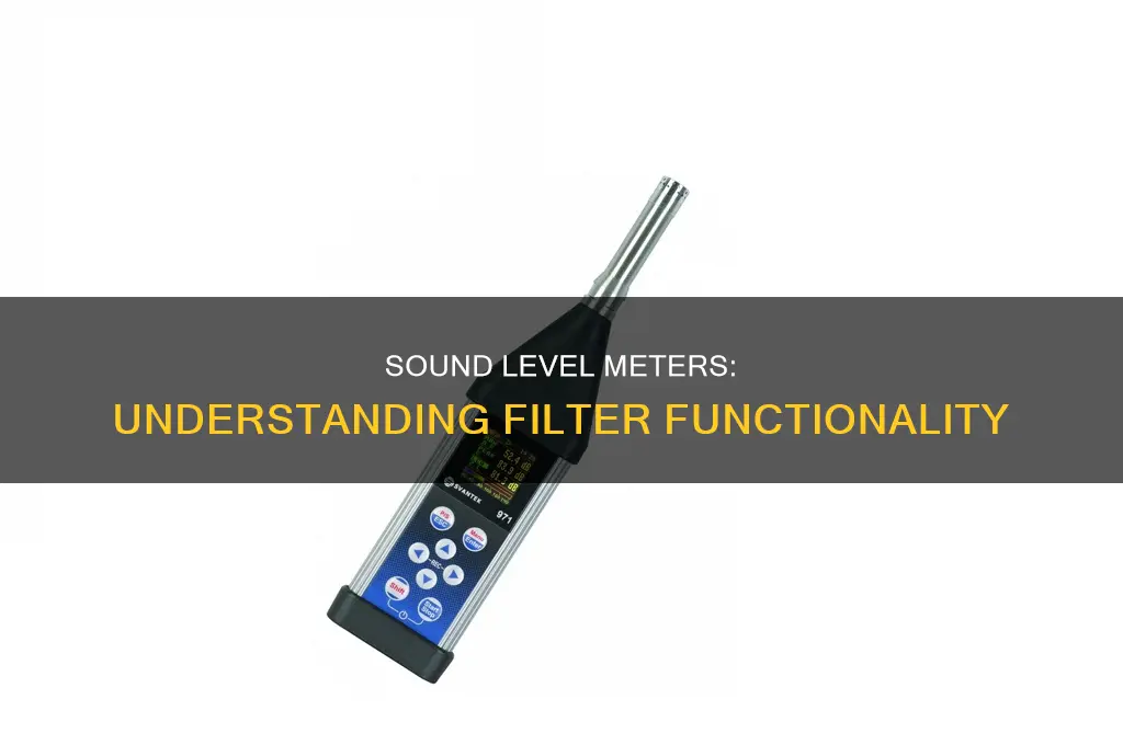 do sound level meters have filters