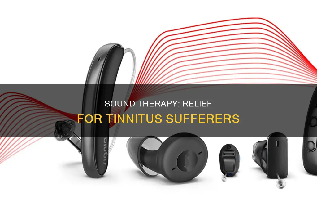 do sound machines help with tinnitus
