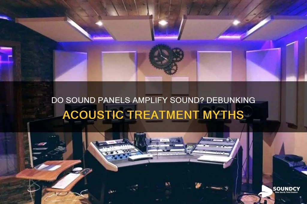 do sound panels amplify sound