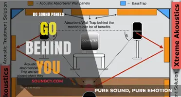 Sound Panels: Behind or Front-Facing?