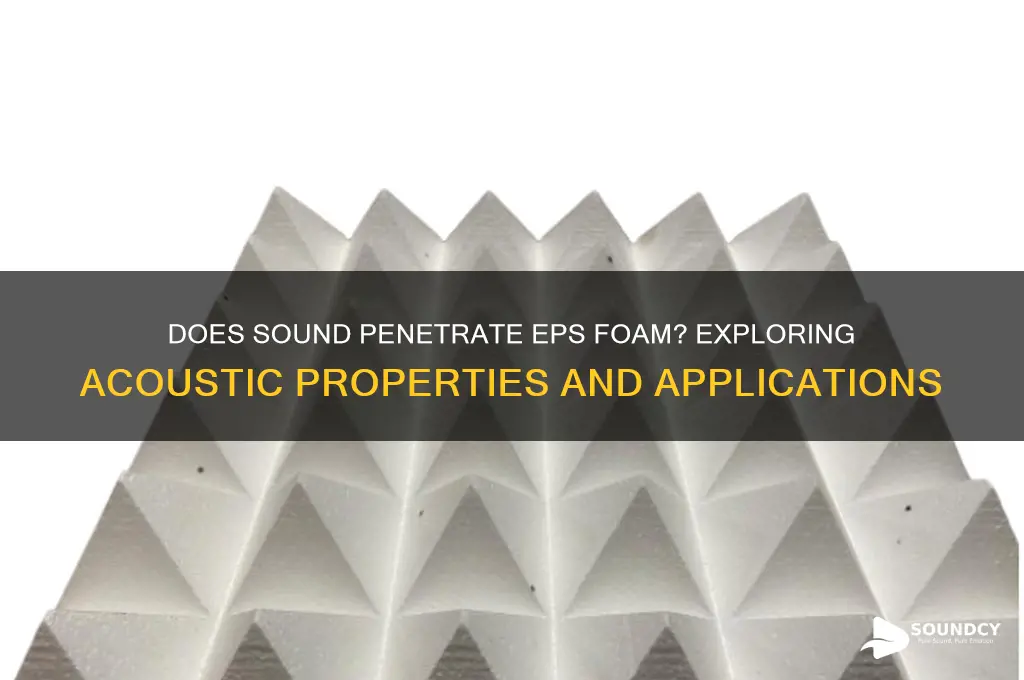 do sound penetrate eps foam