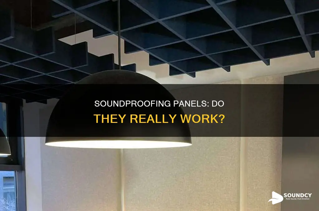 do sound proof panels block sound