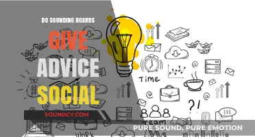 The Power of Sounding Boards: Advice or Social?