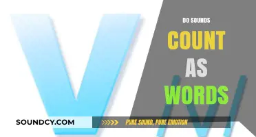Do Sounds Count as Words? Exploring the Boundaries of Language