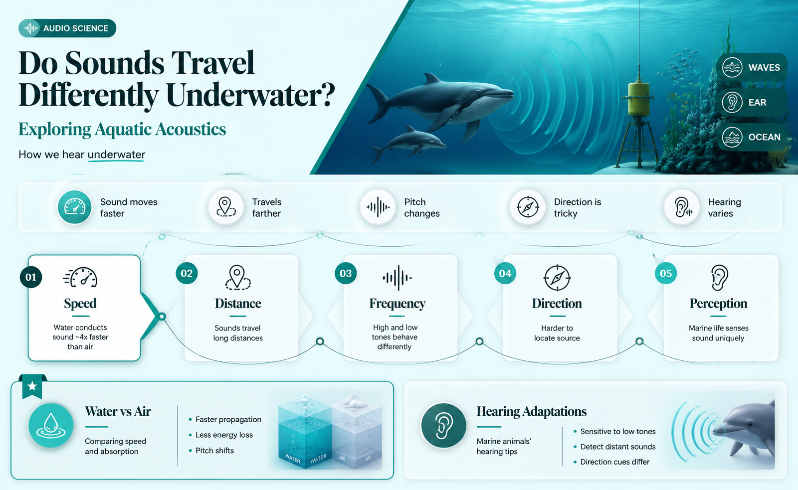 are sounds the same underwater