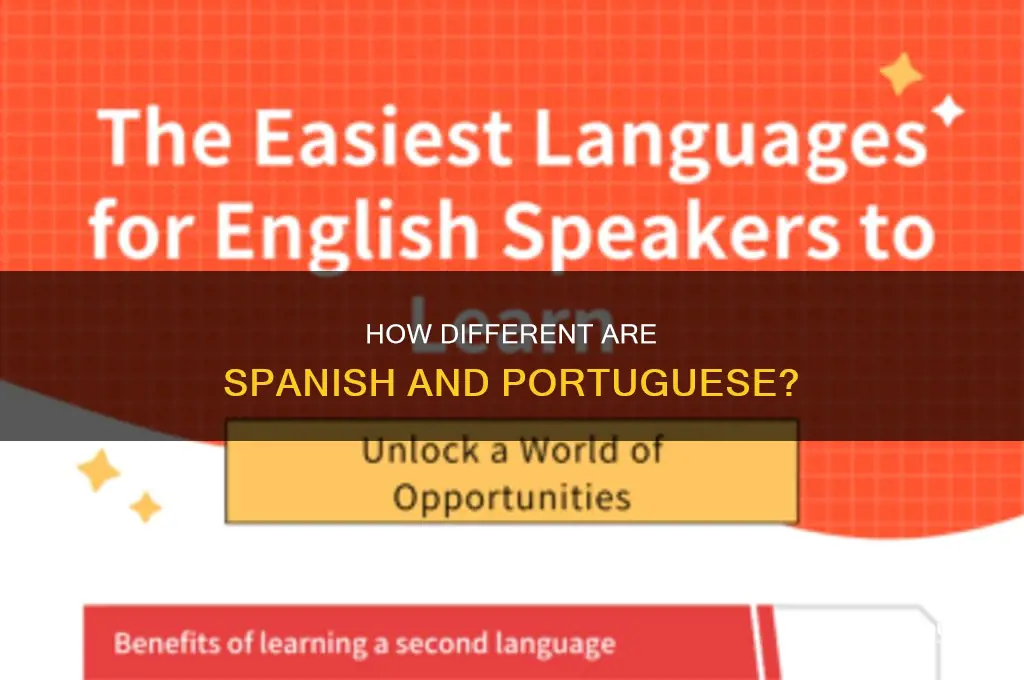 do spanish and portuguese sound alike