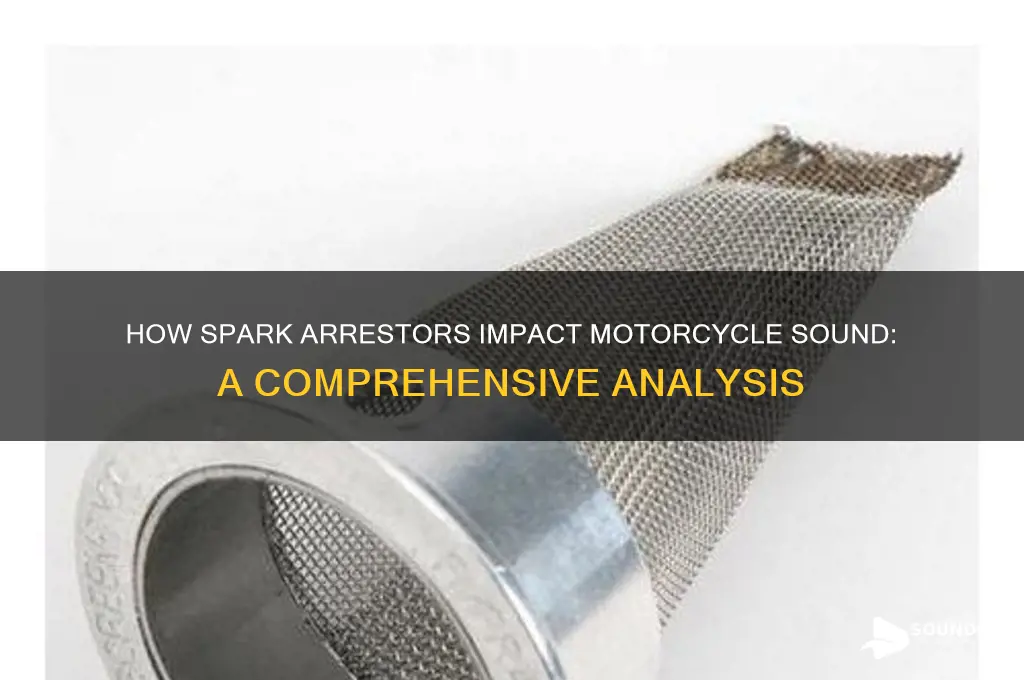 do spark arrsetors affect sound