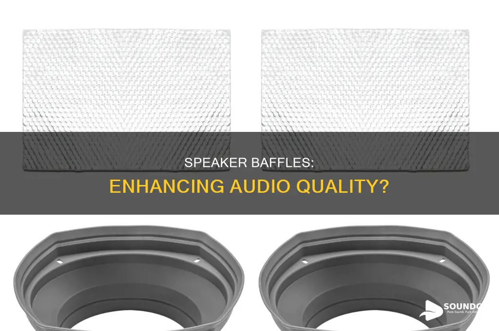 do speaker baffles improve sound quality