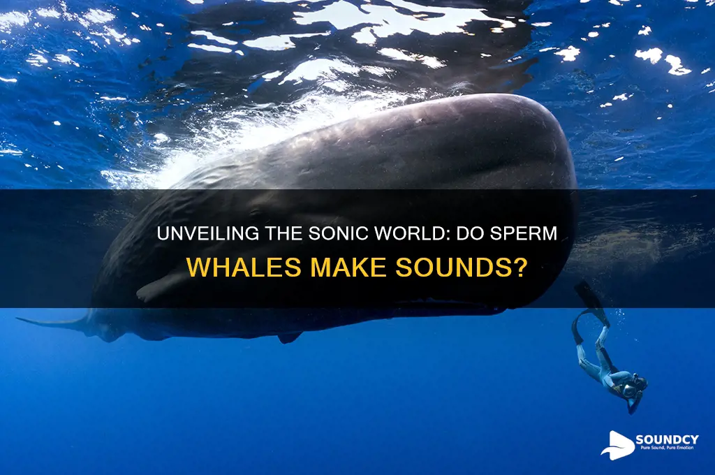 do sperm whales make sounds