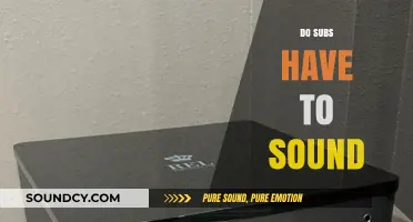 Do Subs Need Sound? Exploring Silent Subwoofer Myths and Facts