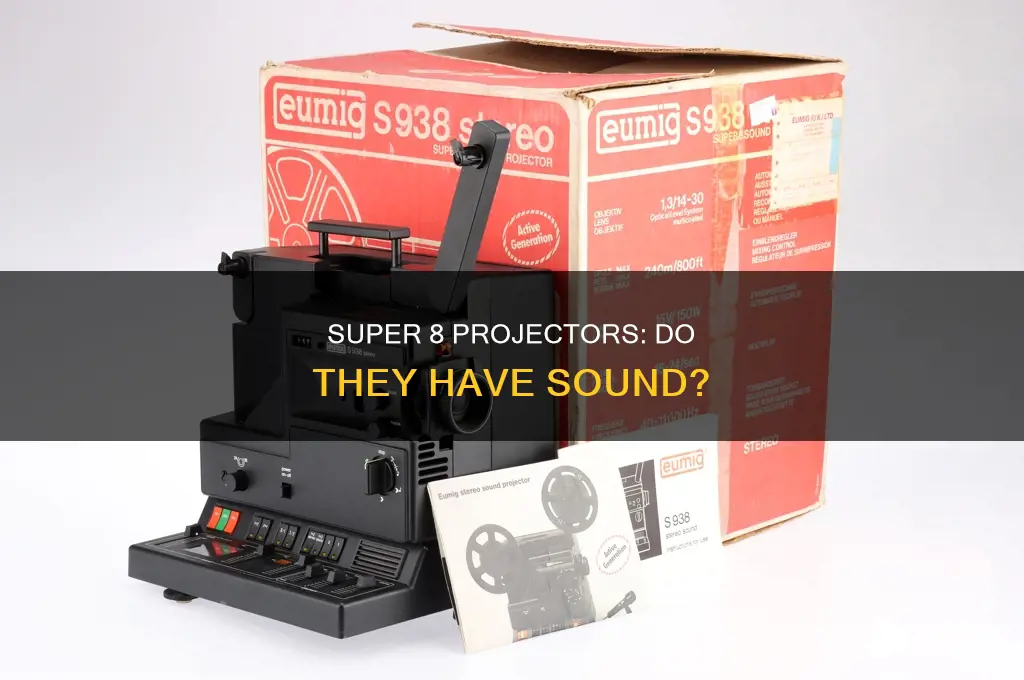 do super 8 projectors have sound
